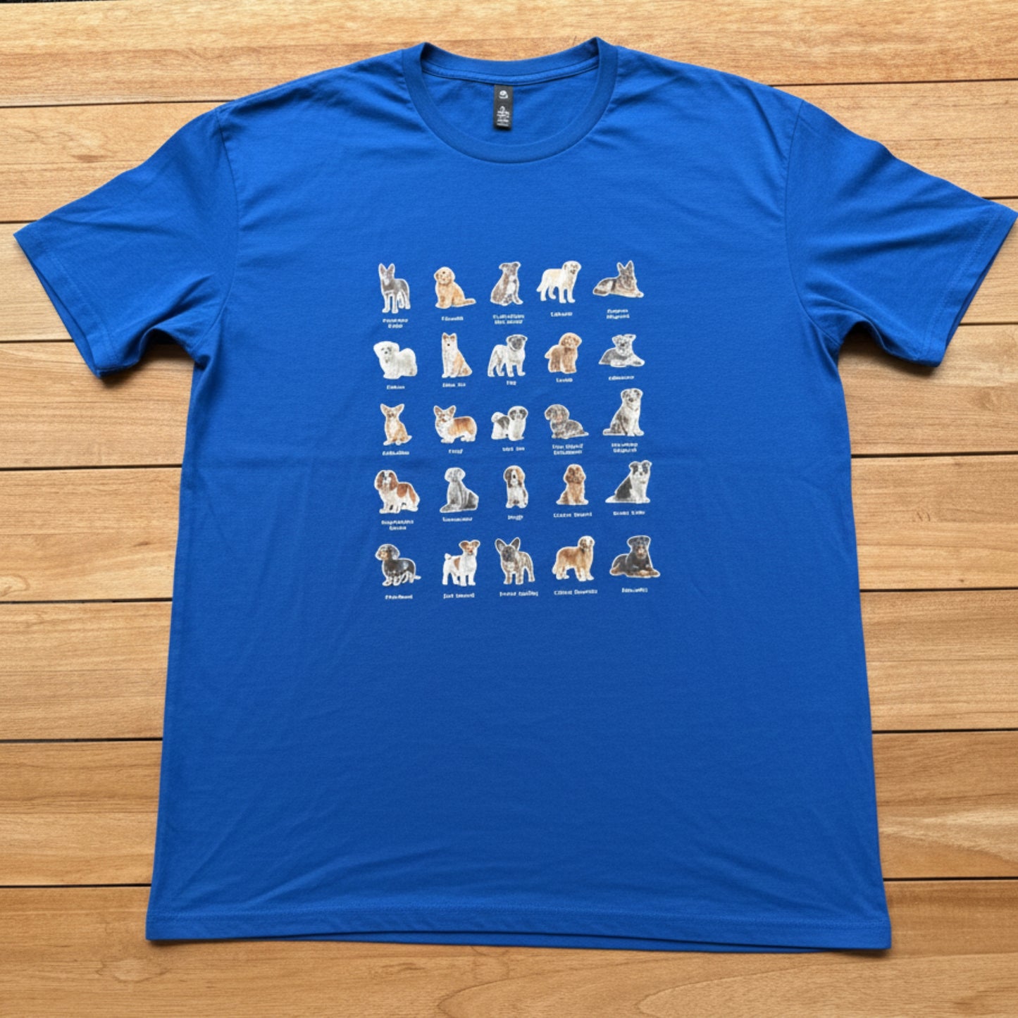 The 25 Dogs T-shirt Blue